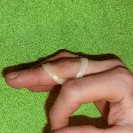 Stützband aus dem Therapiebereich der Handrehabilitation